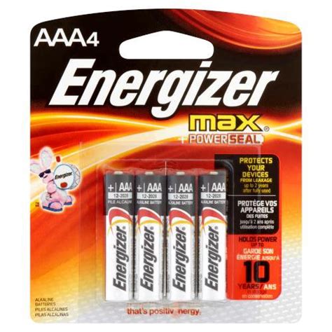 Energizer Max Triple A Alkaline Batteries