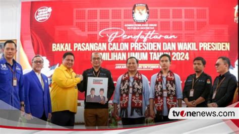 Momen Unik Ketua Kpu Singgung Rabu Keramat Saat Prabowo Gibran Daftar