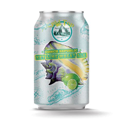 Conch Republic Key Lime Wheat Ale Suncoast Beverage Sales