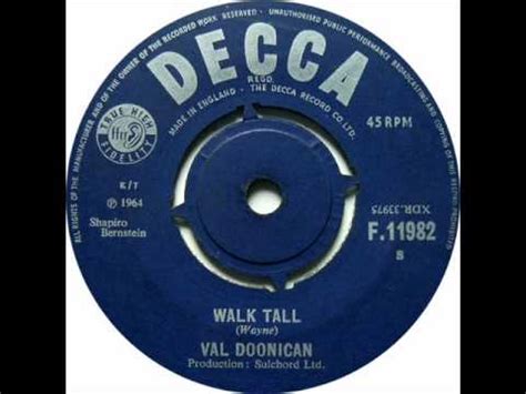 Walk Tall Val Doonican Cover Youtube