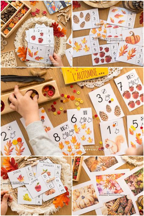 DIY Livre de traces support à imprimer Preschool themes Autumn