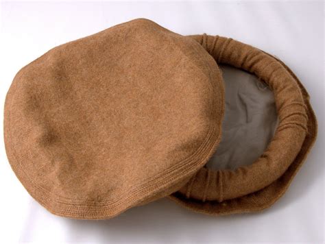 Coffee Colour Pakol - Adaptable Woolen Hat from Pakistan | Gundara