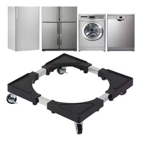 Base Soporte Ajustable Para Refrigerador Lavadora Con Ruedas Env O Gratis