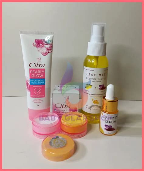 Paket In Citra Plus Serum Saffron Spray Saffron Cream Citra