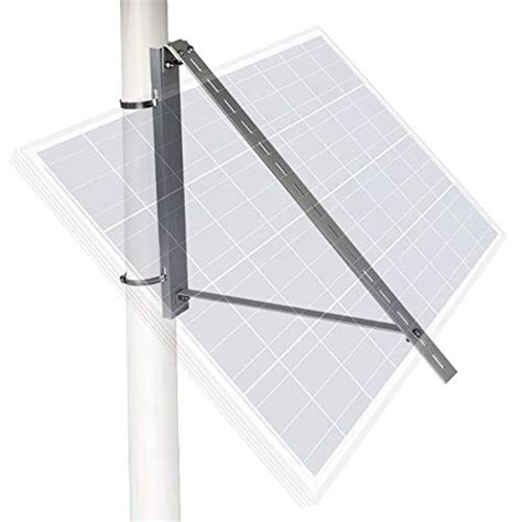 Solar Panel Pole Mount Kit Single Arm Pole Wall Mounting Brackets Support Solar Panels From 5w