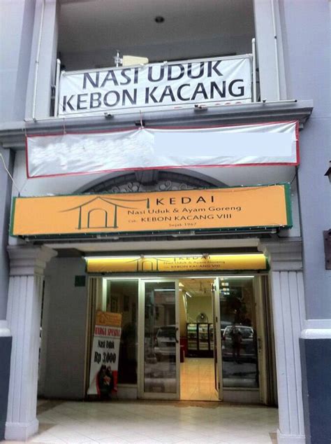 Kedai Nasi Uduk Kebon Kacang Terdekat Restoran Dan Tempat Makan