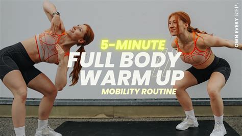 Min Full Body Warm Up Mobility Home Gym Workouts Functional