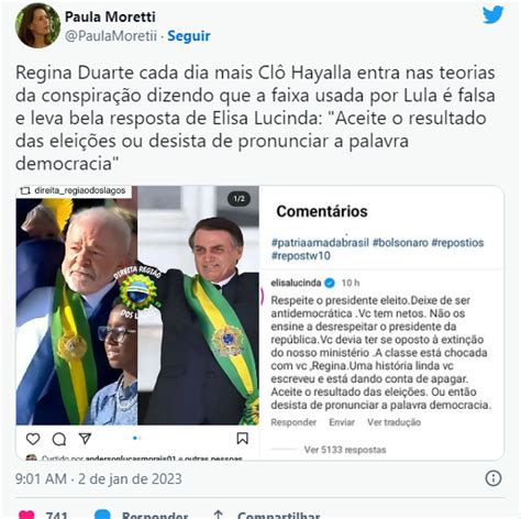 Elisa Lucinda D Li O De Moral Em Regina Duarte Ap S Absurdos