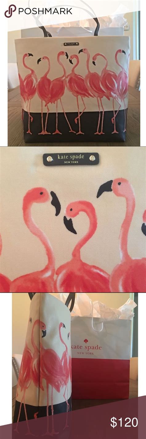 Kate Spade Flamingo Tote Kate Spade Flamingo Flamingo Tote Kate Spade Handbags