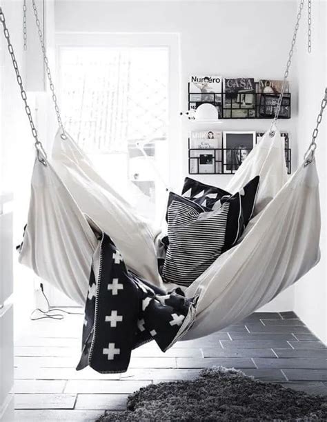 18 Awesome Indoor Hammock Ideas For A Lazy Sunday Morning