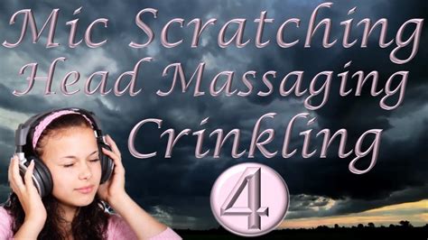 Binaural Asmr Microphone Scratching Head Scalp Massage And Crinkles