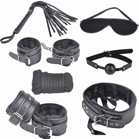 Coffret Et Pack Sm 7 Pieces Kit De Bondage Bdsm Cdiscount Boutique