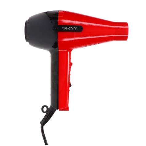 Elchim W Hc High Pressure Hair Dryer Red Black Pc Hair