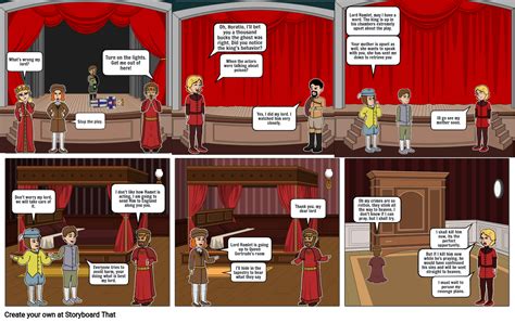 Hamlet Comic Strip Storyboard By Eksimon1