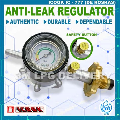 Authentic ICook Anti Leak IC 777 Heavy Duty AutoSafety LPG POL Valve