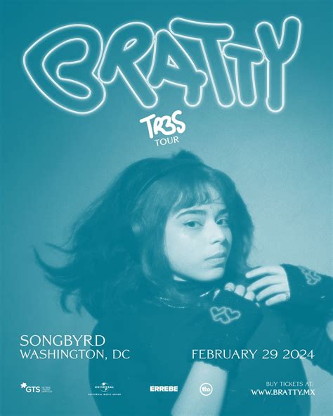 Bratty Tr3s Tour Songbyrd Music House