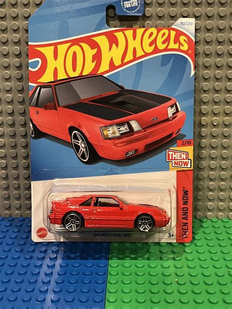 Hot Wheels K Case Mustang Svo Red Then And Now Ebay