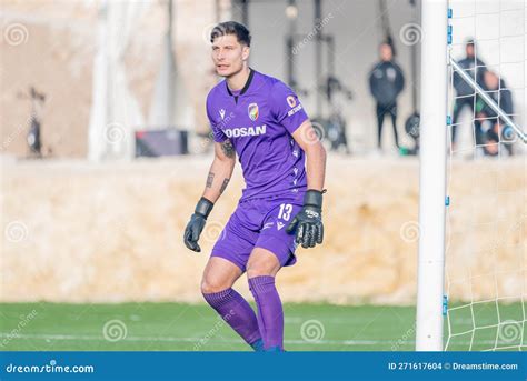 Viktoria Plzen Goalkeeper Marian Tvrdon During Club Friendly