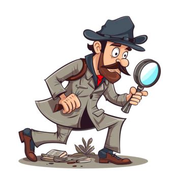 Detective Cartoon