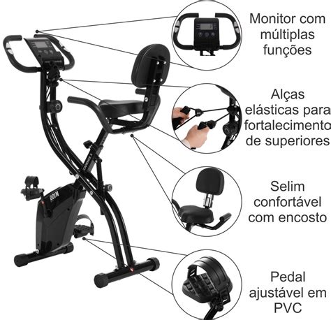 Bicicleta Ergométrica Vertical Spinning Cadence X Odin Fit