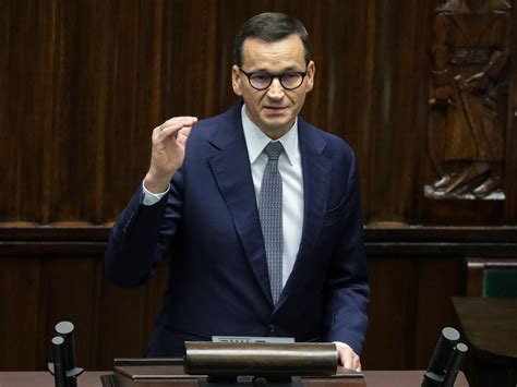 Co dziś w Sejmie Expose Morawieckiego i głosowanie nad wotum zaufania