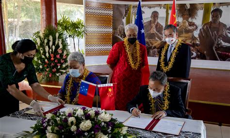 Samoa Signs Bilateral Agreements With China