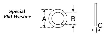 Special Flat Washers | Volt Industrial Plastics