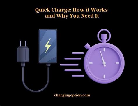 Quick Charge: How it Works and Why You Need It - Charging Option