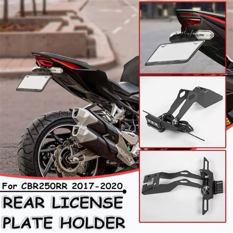 Allotmark Motorcycle License Plate Holder Bracket Fender Eliminator