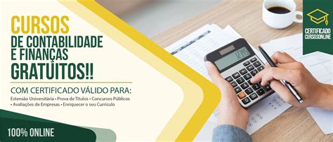 Cursos De Contabilidade E Finan As Certificado V Lido