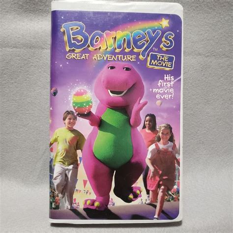 Barney Barneys Great Adventure The Movie Vhs 1998 For Sale Online