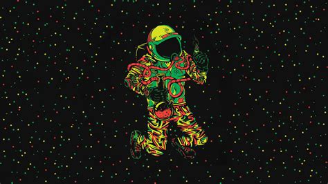 Trippy Astronaut Wallpapers Wallpaper Cave