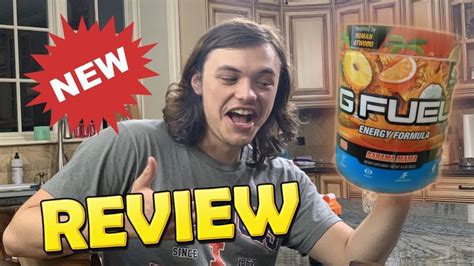 Brand New Gfuel Flavor Review Bahama Mama Taste And Smell Test