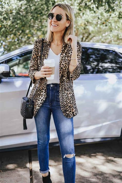 My Favorite Leopard Blazer Life By Lee