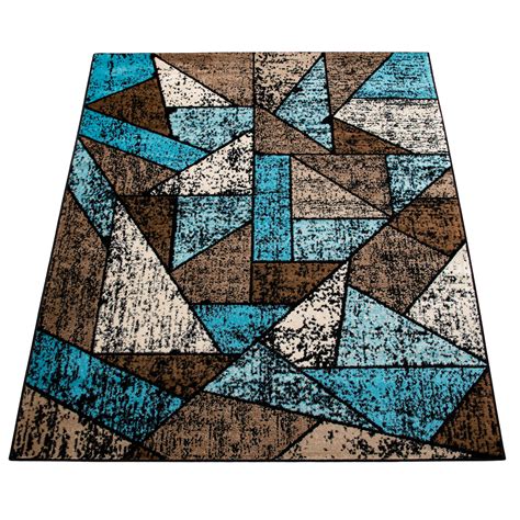 Tapis Salon Motif G Om Trique Moderne Tapis