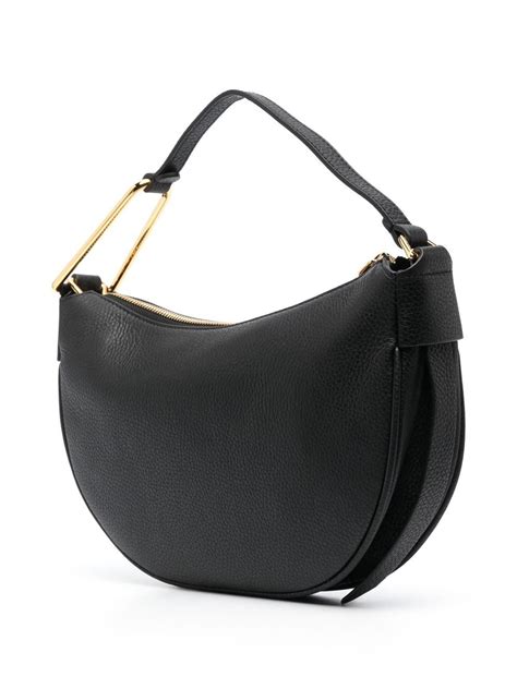 Coccinelle Priscilla Leather Shoulder Bag In Black ModeSens