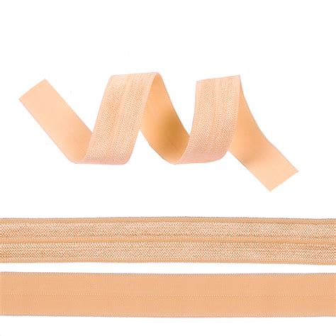 Купить Резинка TBY бельевая Окантовочная блестящая 15мм бежевый ...