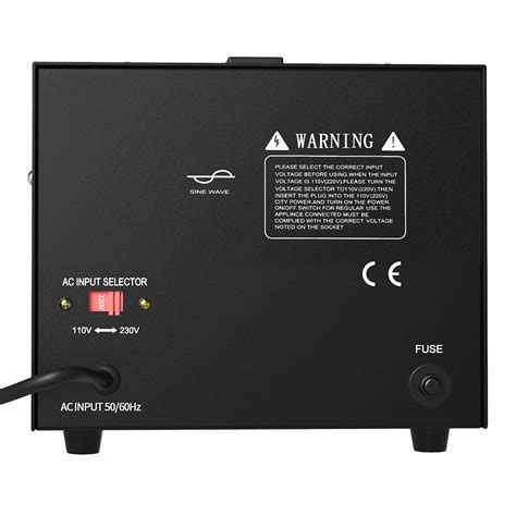 Anbull Voltage Converter 5000 Watt Voltage Transformer AC 110V 120V