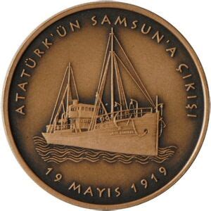 Moneda 2 50 Lira 100th Anniversary of Atatürk s landing at port city