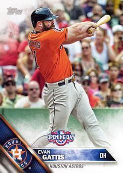 The Trading Card Database Topps Opening Day Od Evan Gattis