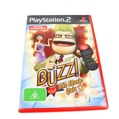 Buzz The Music Quiz PS2 Welcome To Retro Junkie Australia