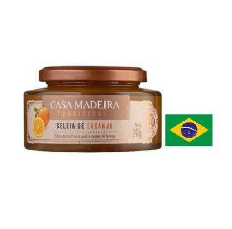 Geleia De Laranja Casa Madeira 240g