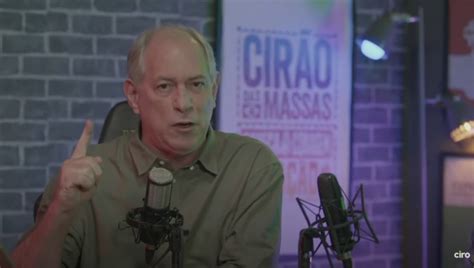 Ciro rebate Moro sobre debate Ele não quer debater comigo porque eu