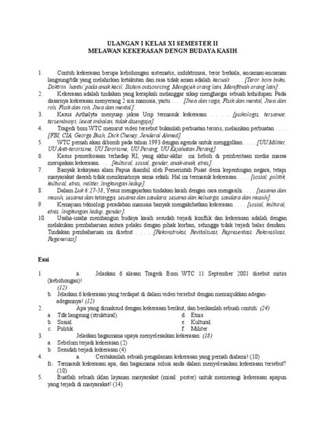 Pdf Ulangan Kekerasan Dokumen Tips