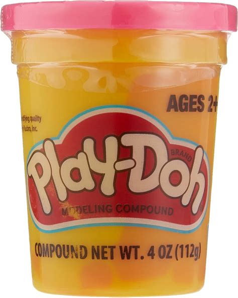 Amazon.com: Play-Doh Pack 6 - 4oz cans in Bright Colors