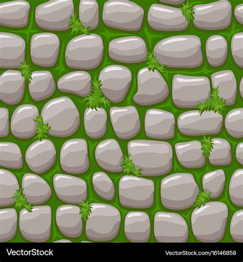 Cartoon Grass Texture Seamless