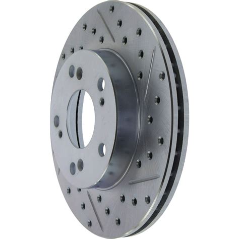 Stoptech L Select Sport Cross Drilled And Slotted Disc Brake