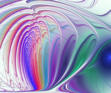 Colorful Waves Digital Art by Anastasiya Malakhova | Fine Art America