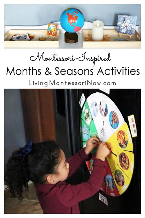 Montessori Inspired Months And Seasons Activities For Hands On Learning