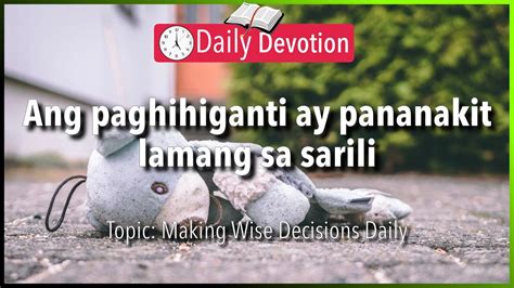 October 19 Proverbs 20 22 Ang Diyos Ay Patas Sa Lahat Ng Oras 365